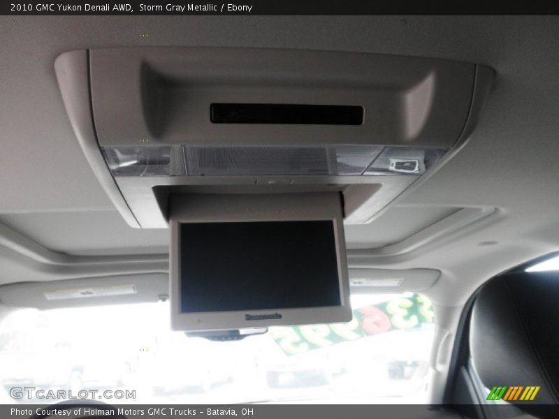 Storm Gray Metallic / Ebony 2010 GMC Yukon Denali AWD