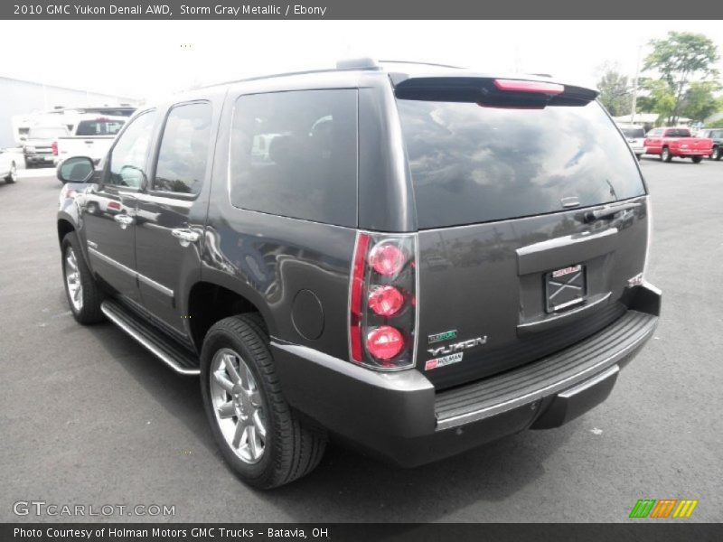 Storm Gray Metallic / Ebony 2010 GMC Yukon Denali AWD