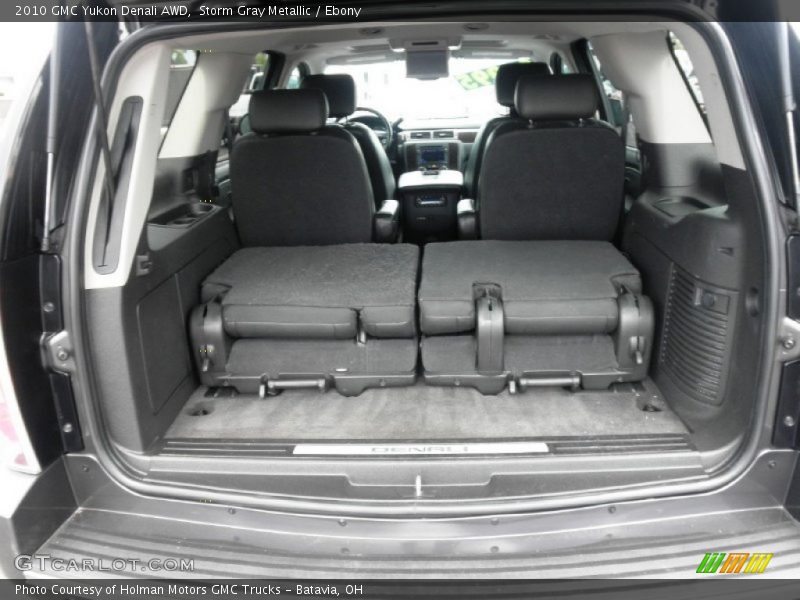 Storm Gray Metallic / Ebony 2010 GMC Yukon Denali AWD