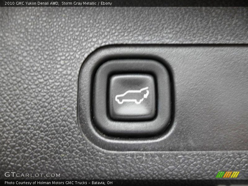 Storm Gray Metallic / Ebony 2010 GMC Yukon Denali AWD