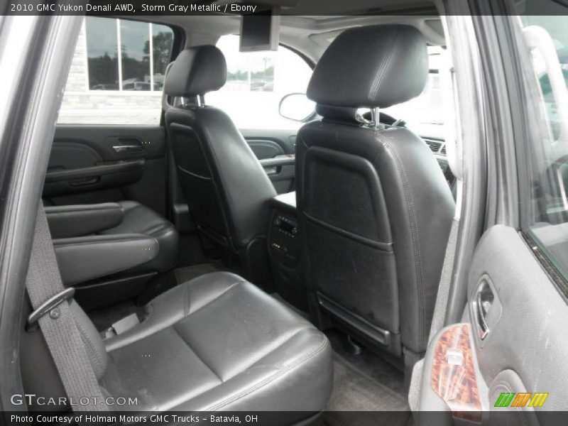 Storm Gray Metallic / Ebony 2010 GMC Yukon Denali AWD