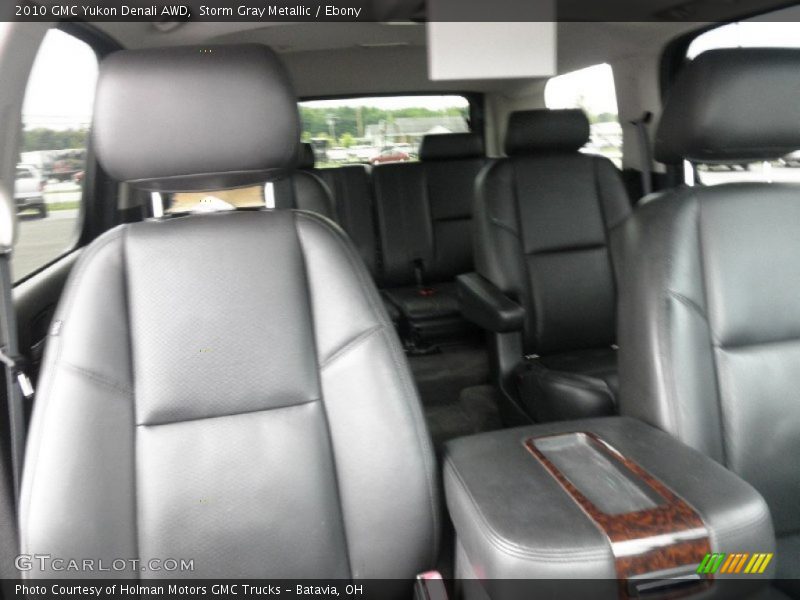 Storm Gray Metallic / Ebony 2010 GMC Yukon Denali AWD