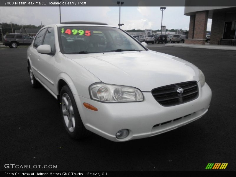 Icelandic Pearl / Frost 2000 Nissan Maxima SE
