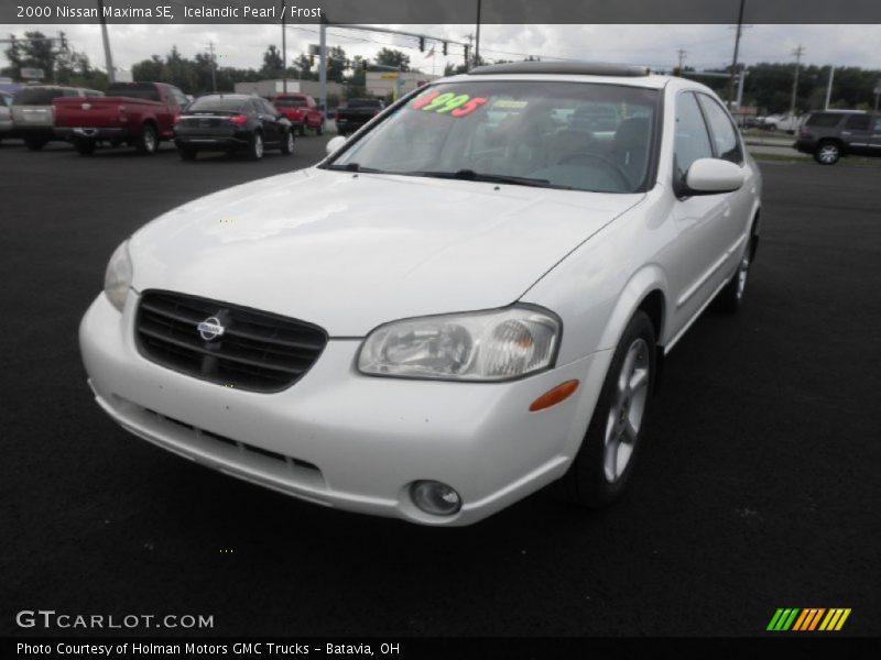 Icelandic Pearl / Frost 2000 Nissan Maxima SE