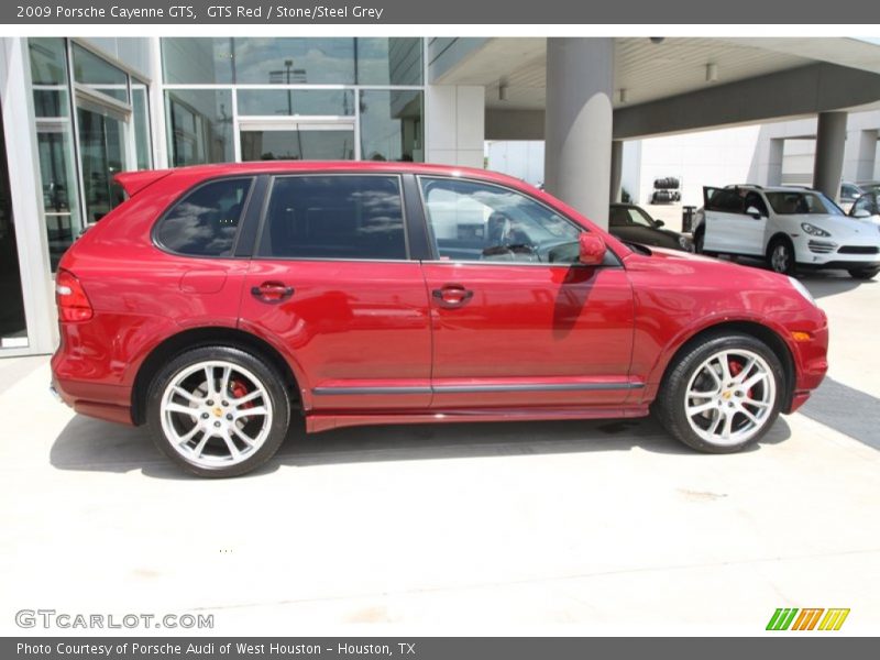 GTS Red / Stone/Steel Grey 2009 Porsche Cayenne GTS