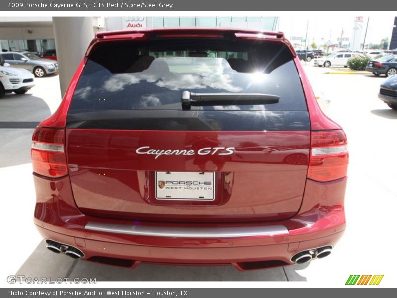 GTS Red / Stone/Steel Grey 2009 Porsche Cayenne GTS