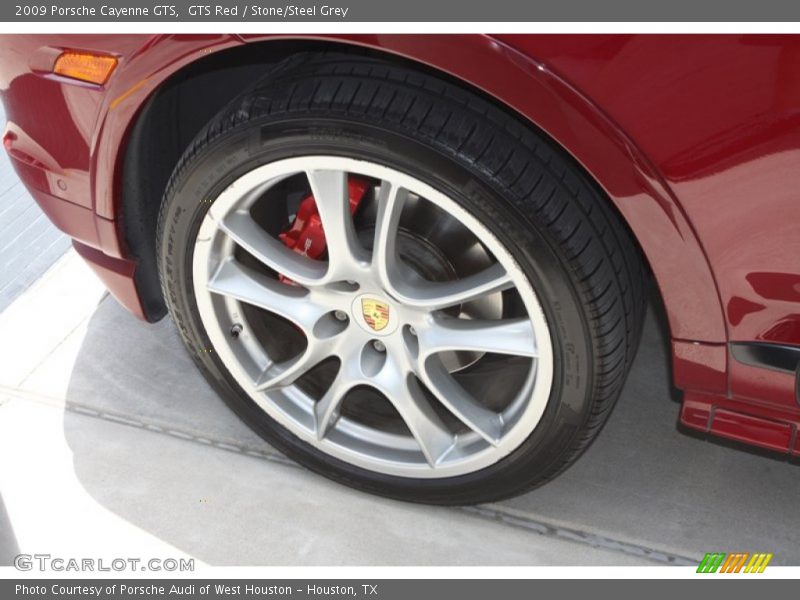 GTS Red / Stone/Steel Grey 2009 Porsche Cayenne GTS