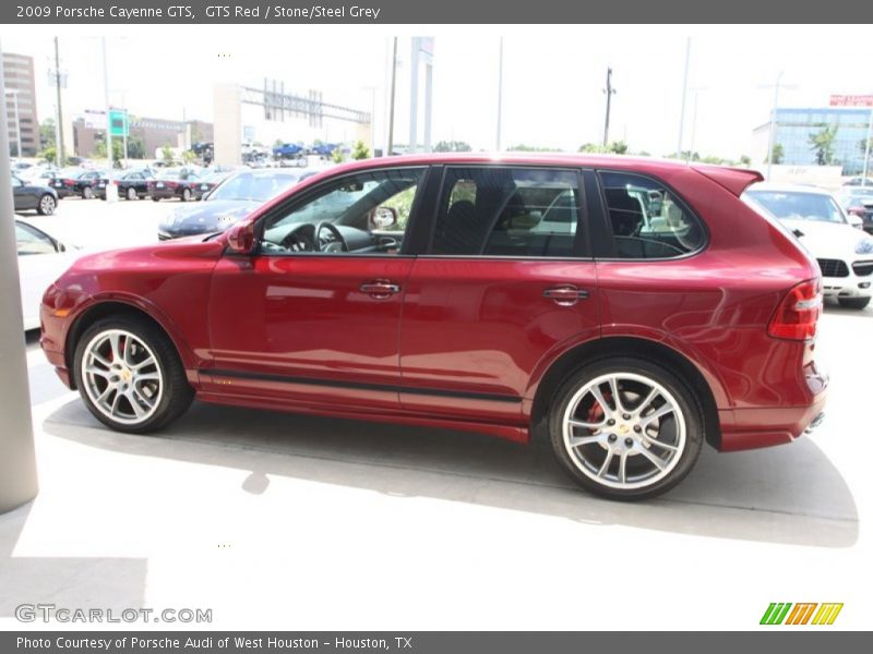 GTS Red / Stone/Steel Grey 2009 Porsche Cayenne GTS
