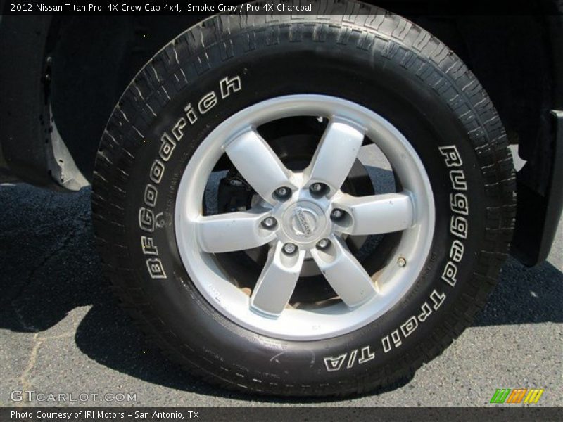Smoke Gray / Pro 4X Charcoal 2012 Nissan Titan Pro-4X Crew Cab 4x4
