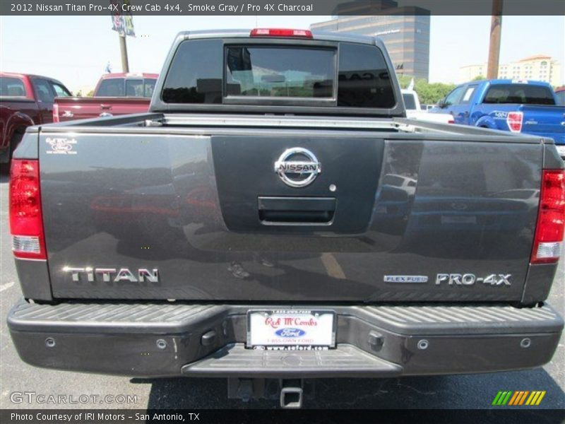 Smoke Gray / Pro 4X Charcoal 2012 Nissan Titan Pro-4X Crew Cab 4x4