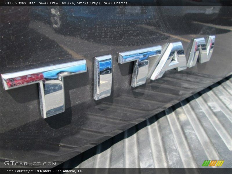 Smoke Gray / Pro 4X Charcoal 2012 Nissan Titan Pro-4X Crew Cab 4x4