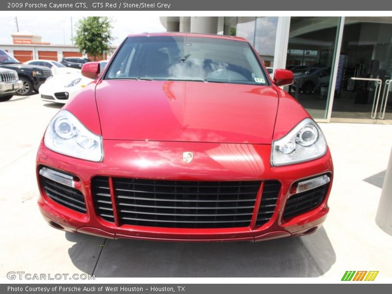 GTS Red / Stone/Steel Grey 2009 Porsche Cayenne GTS