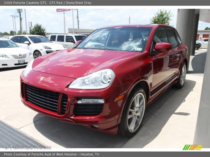 GTS Red / Stone/Steel Grey 2009 Porsche Cayenne GTS