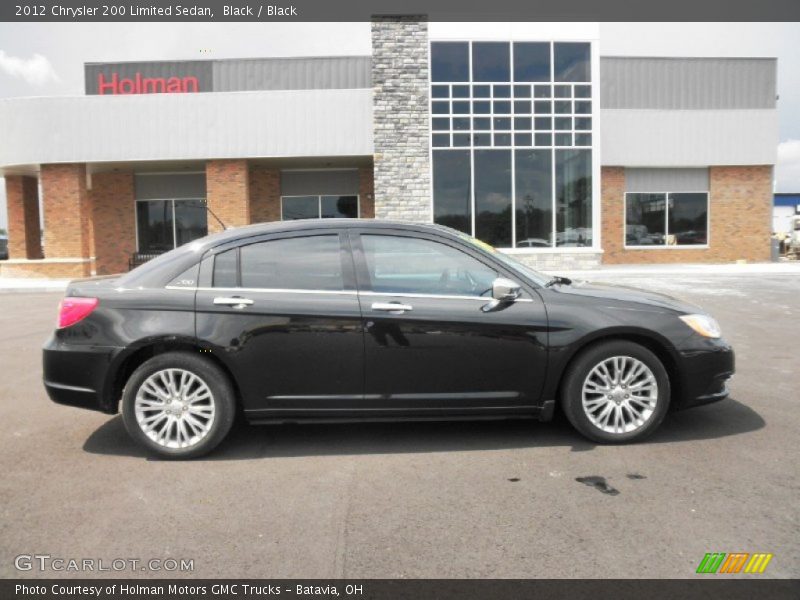 Black / Black 2012 Chrysler 200 Limited Sedan
