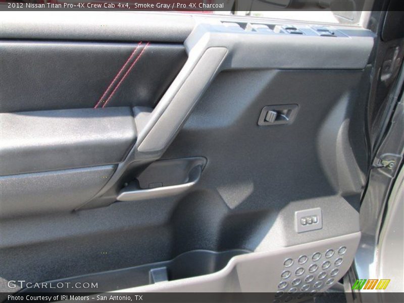 Smoke Gray / Pro 4X Charcoal 2012 Nissan Titan Pro-4X Crew Cab 4x4