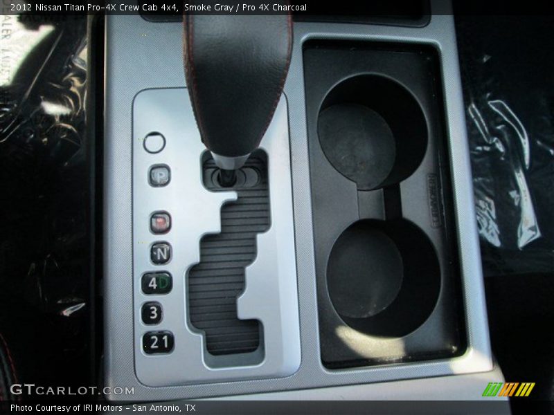 Smoke Gray / Pro 4X Charcoal 2012 Nissan Titan Pro-4X Crew Cab 4x4