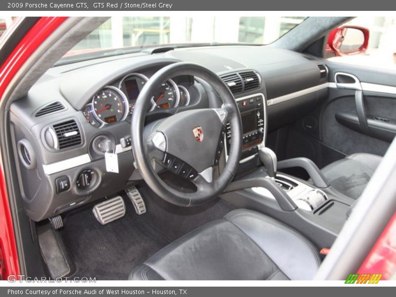 GTS Red / Stone/Steel Grey 2009 Porsche Cayenne GTS
