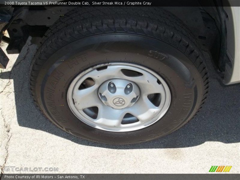Silver Streak Mica / Graphite Gray 2008 Toyota Tacoma V6 PreRunner Double Cab