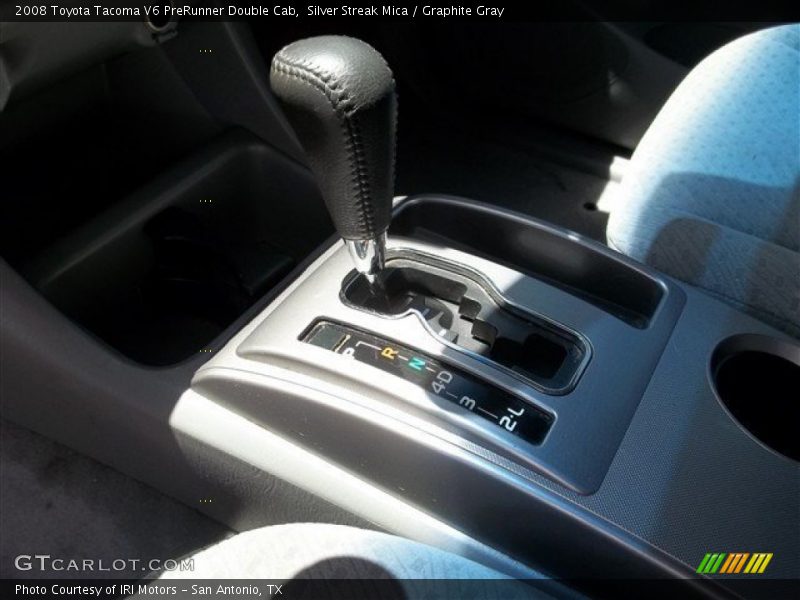 Silver Streak Mica / Graphite Gray 2008 Toyota Tacoma V6 PreRunner Double Cab