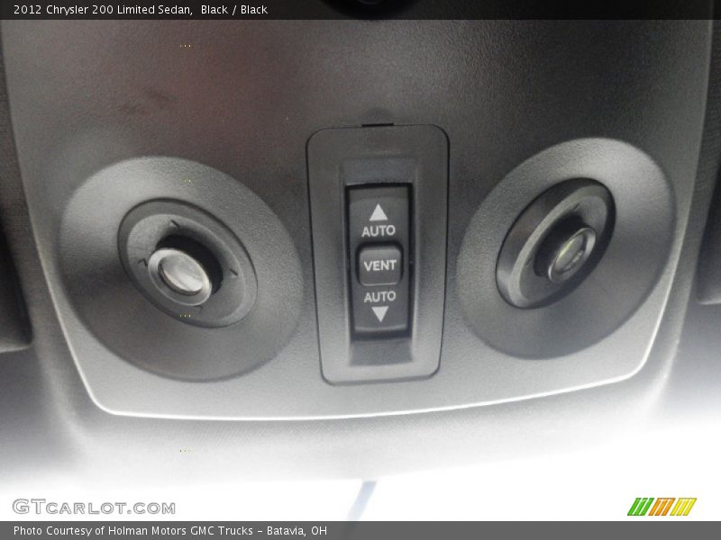 Black / Black 2012 Chrysler 200 Limited Sedan