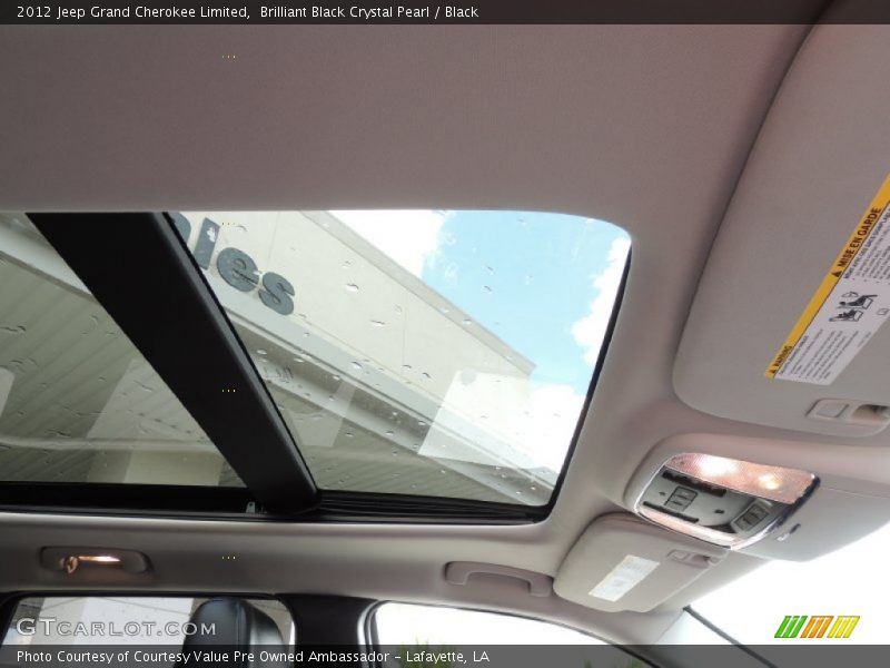Brilliant Black Crystal Pearl / Black 2012 Jeep Grand Cherokee Limited