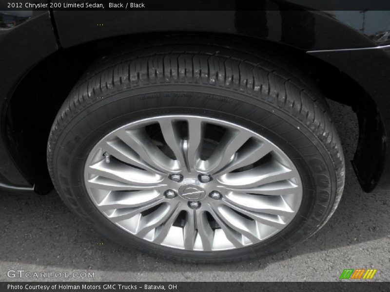 Black / Black 2012 Chrysler 200 Limited Sedan