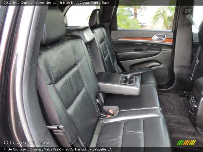 Brilliant Black Crystal Pearl / Black 2012 Jeep Grand Cherokee Limited