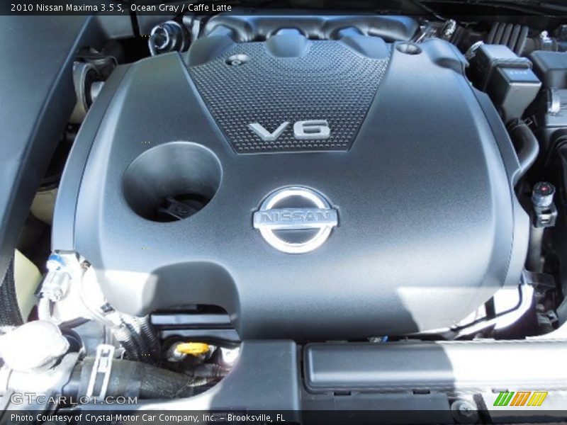 Ocean Gray / Caffe Latte 2010 Nissan Maxima 3.5 S