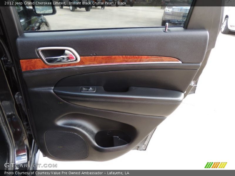 Brilliant Black Crystal Pearl / Black 2012 Jeep Grand Cherokee Limited