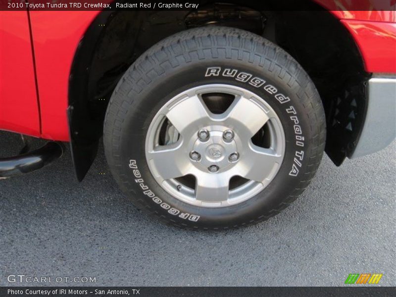 Radiant Red / Graphite Gray 2010 Toyota Tundra TRD CrewMax