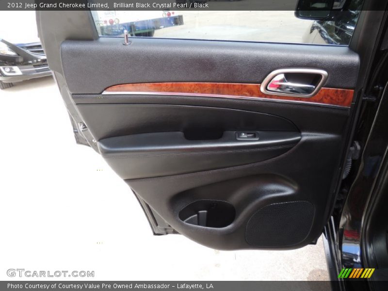 Brilliant Black Crystal Pearl / Black 2012 Jeep Grand Cherokee Limited