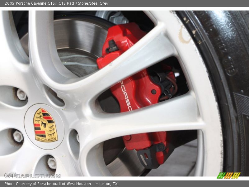 GTS Red / Stone/Steel Grey 2009 Porsche Cayenne GTS