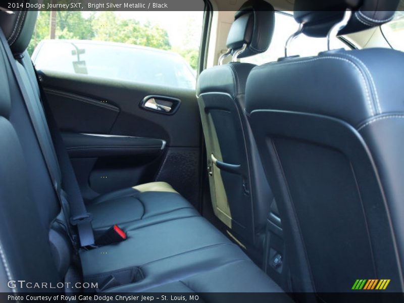 Bright Silver Metallic / Black 2014 Dodge Journey SXT
