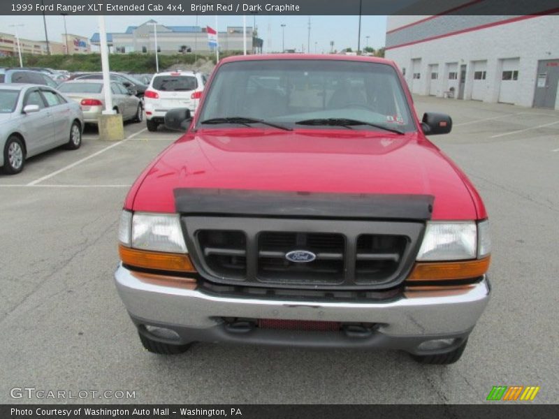 Bright Red / Dark Graphite 1999 Ford Ranger XLT Extended Cab 4x4