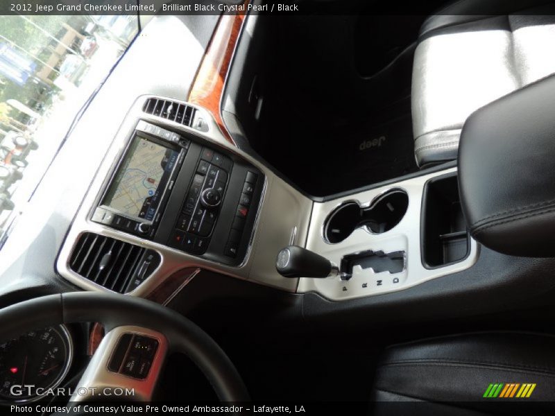 Brilliant Black Crystal Pearl / Black 2012 Jeep Grand Cherokee Limited