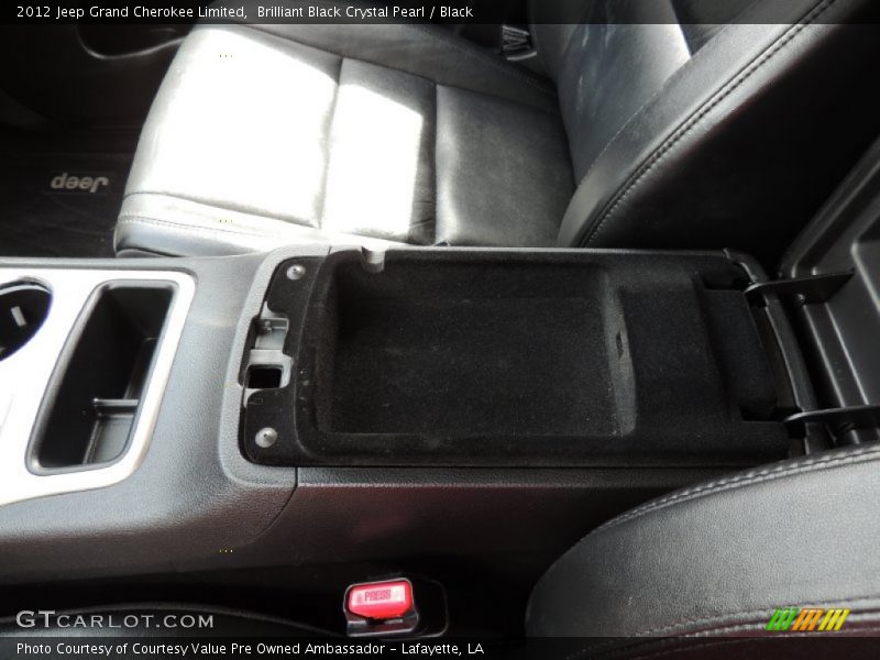 Brilliant Black Crystal Pearl / Black 2012 Jeep Grand Cherokee Limited