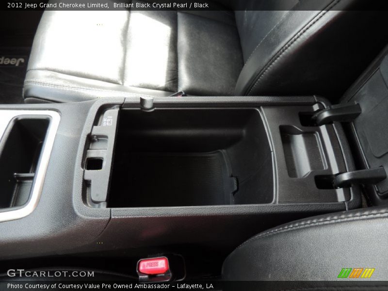Brilliant Black Crystal Pearl / Black 2012 Jeep Grand Cherokee Limited