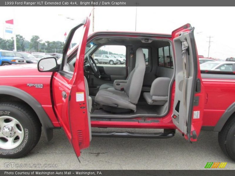 Bright Red / Dark Graphite 1999 Ford Ranger XLT Extended Cab 4x4