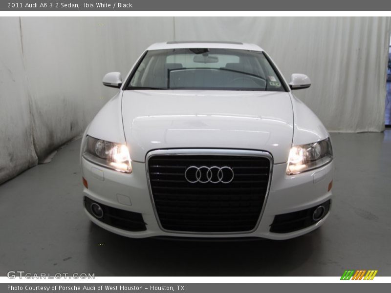 Ibis White / Black 2011 Audi A6 3.2 Sedan