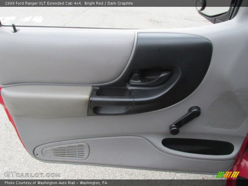 Bright Red / Dark Graphite 1999 Ford Ranger XLT Extended Cab 4x4