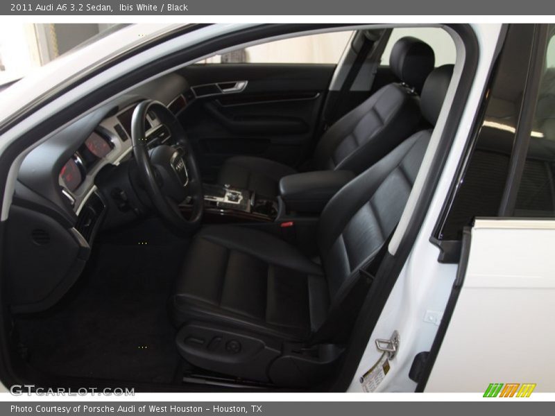 Ibis White / Black 2011 Audi A6 3.2 Sedan