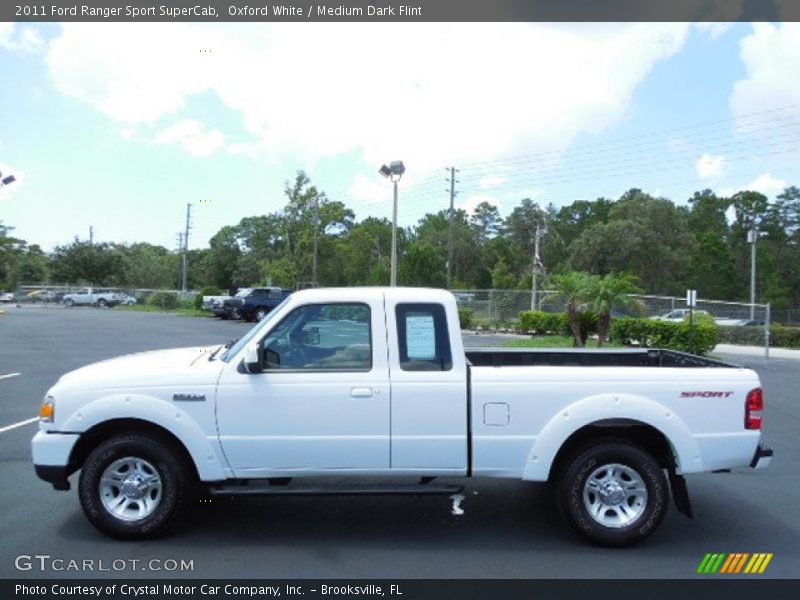  2011 Ranger Sport SuperCab Oxford White