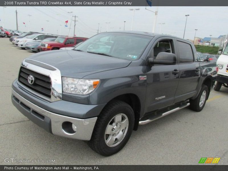 Slate Gray Metallic / Graphite Gray 2008 Toyota Tundra TRD CrewMax 4x4