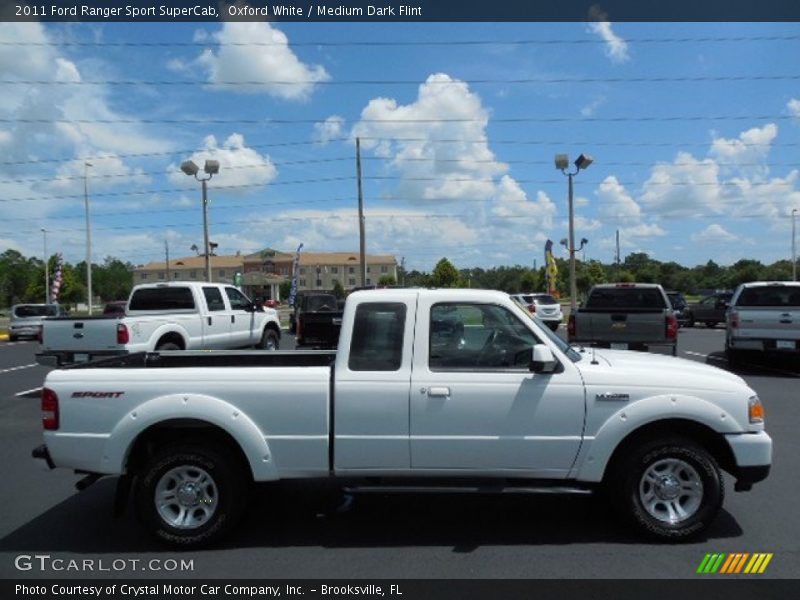 Oxford White / Medium Dark Flint 2011 Ford Ranger Sport SuperCab