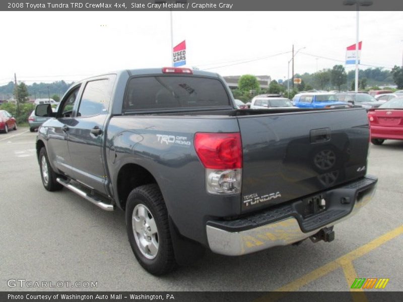 Slate Gray Metallic / Graphite Gray 2008 Toyota Tundra TRD CrewMax 4x4