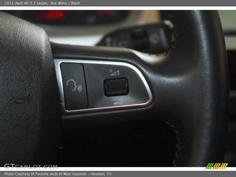 Ibis White / Black 2011 Audi A6 3.2 Sedan