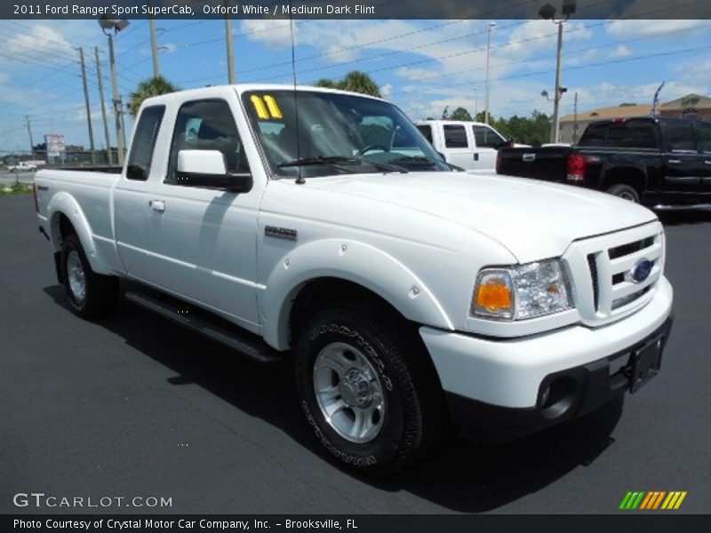 Front 3/4 View of 2011 Ranger Sport SuperCab