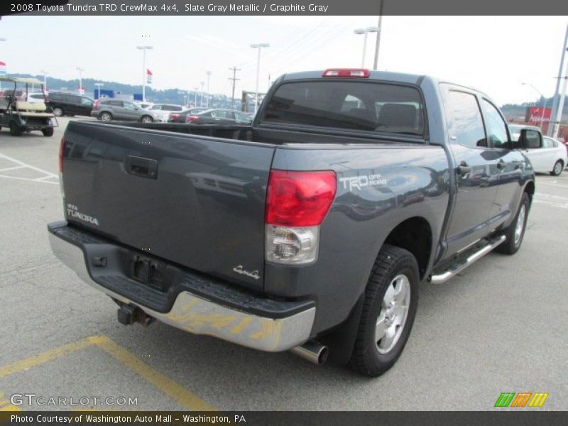 Slate Gray Metallic / Graphite Gray 2008 Toyota Tundra TRD CrewMax 4x4