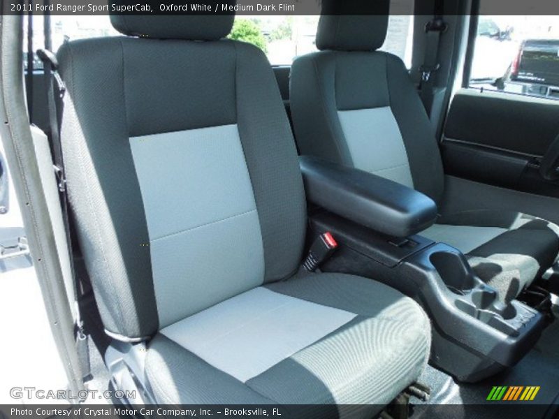 Oxford White / Medium Dark Flint 2011 Ford Ranger Sport SuperCab