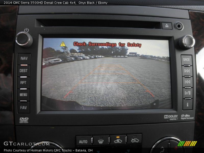 Onyx Black / Ebony 2014 GMC Sierra 3500HD Denali Crew Cab 4x4